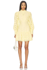Remy Spot Lace Mini Dress