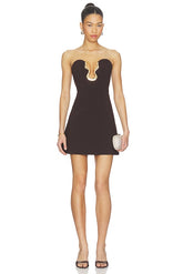 Venya Hourglass Mini Dress