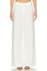 Serafina Linen Mid Rise Pant