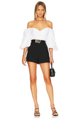 Eva Poplin Top