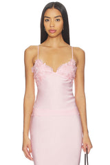 Elisan Lace Satin Camisole