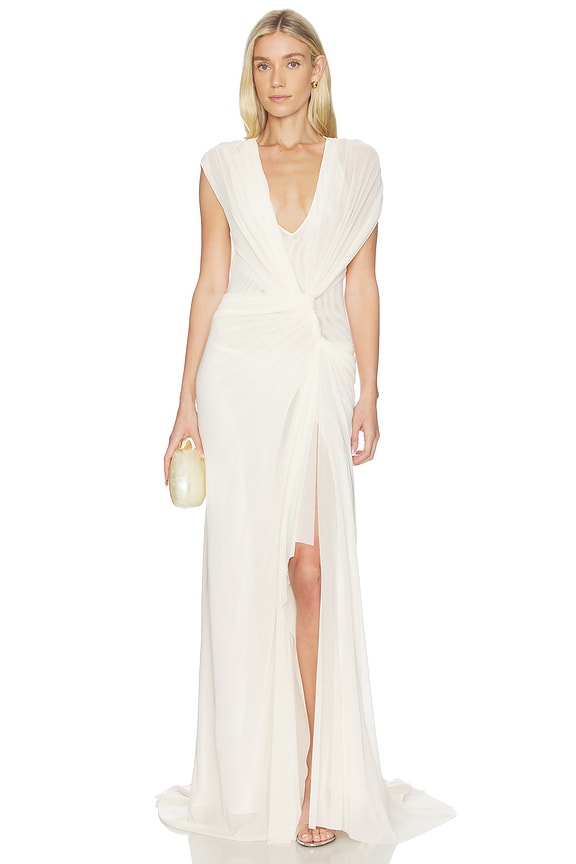 Leia Drape Gown