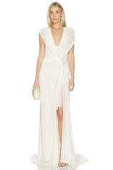 Leia Drape Gown