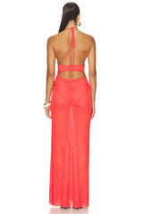 Xanthi V Neck Maxi Dress