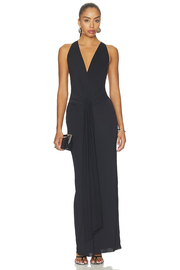 Thalia V Maxi Dress