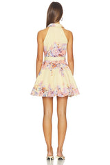 Short Dress With Buckle Belt