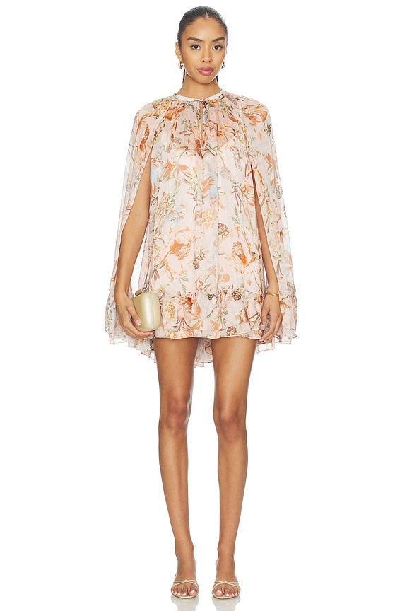 Mini Dress Cape