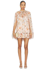 Mini Dress Cape