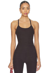 Spacedye Slim Racerback Cropped Tank Top