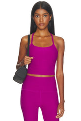 Spacedye Slim Racerback Cropped Tank Top