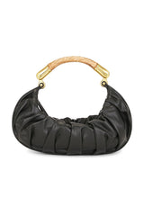 Medium Ebene Calfskin Hobo