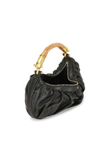Medium Ebene Calfskin Hobo