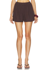 Pleated Shorts