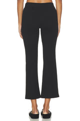 Seamed Cropped Flare