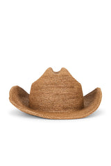 Odessa Straw Packable Cowboy Hat