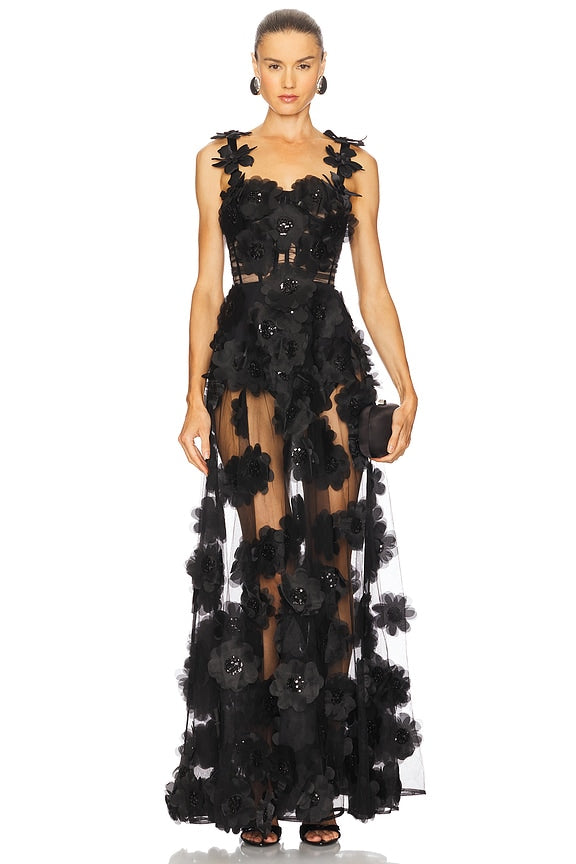 Rosalie Noir Gown