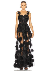 Rosalie Noir Gown