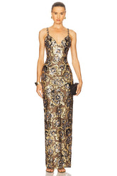 Allegra Sequin Gown