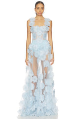 Rosalie Floral Gown
