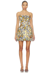 Bella Butterfly Maraya Strapless Mini Dress