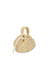 Nia Mini Crystal Bucket Bag