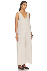 Oversized Linen Jumpsuit