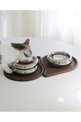 Drop Pet Food Bowl Mats Set Of 2