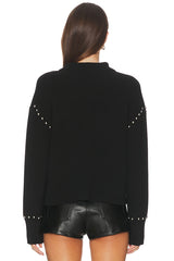 Jay Studded Sweater Jacket