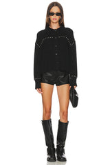 Jay Studded Sweater Jacket