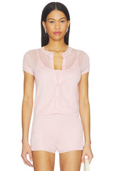 Serena Sheer Cardi With Cami Top