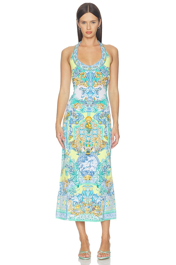 Jersey Halter Dress