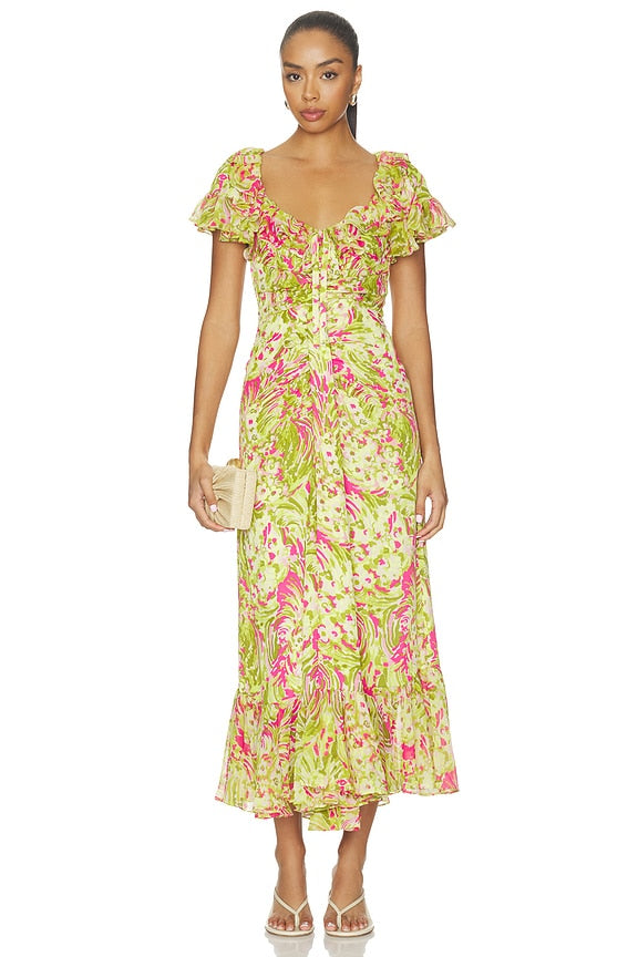 Daisy Swirl Ivey Dress
