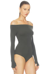 Ballet Off-shoulder Bodysuit