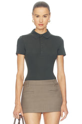 Neoprene Polo Bodysuit