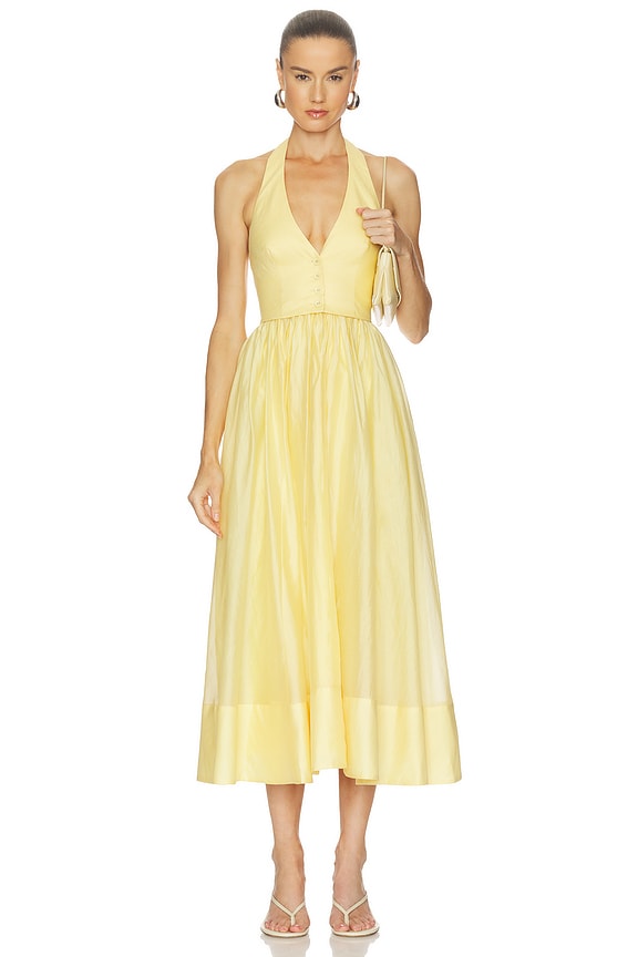 Lino Midi Dress