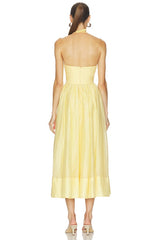 Lino Midi Dress