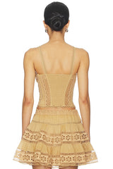 Bustier Top Poppy