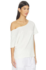 Solid Off The Shoulder Tee