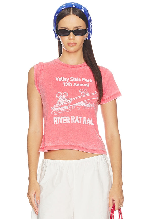 River Rat Race Burnout Vintage Tee