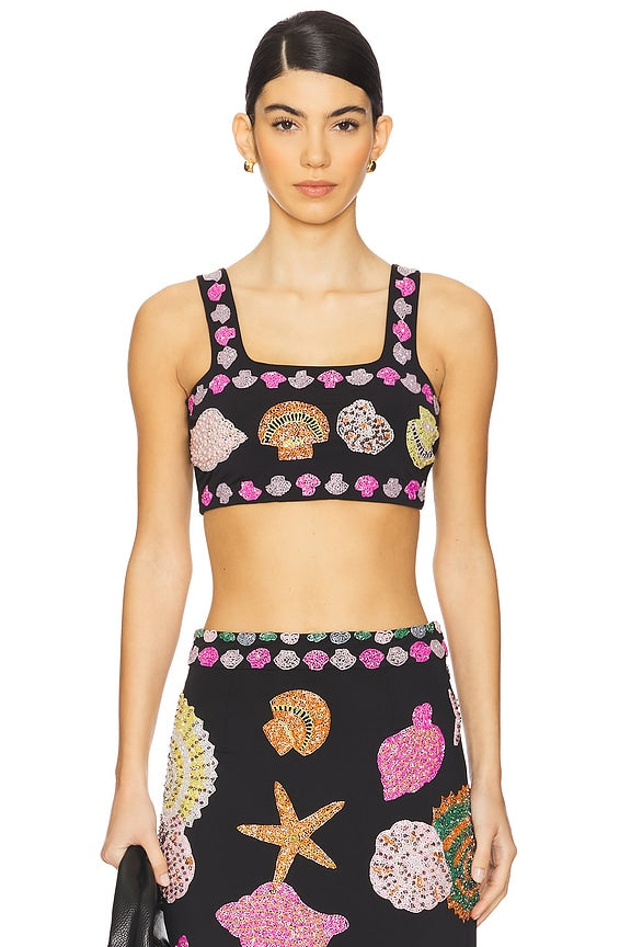 New York Hand Embellished Top