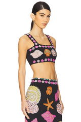 New York Hand Embellished Top