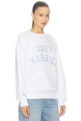 Just Married Sweatshirt