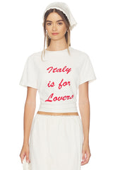 Italy Is For Lovers Boxy Tee