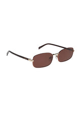 X Rachael Kirkconnell Metal Rectangle Sunglasses