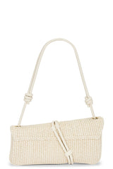 Raffia Baguette Bag