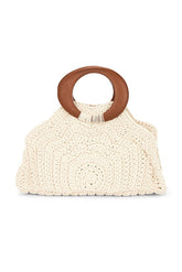 Maren Crochet Top Handle Bag
