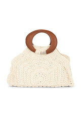 Maren Crochet Top Handle Bag