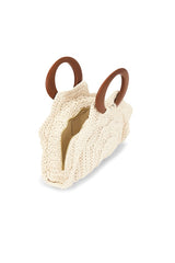 Maren Crochet Top Handle Bag