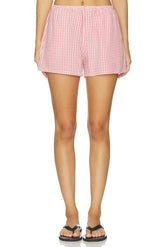 x REVOLVE The Cotton Gingham Tap Short