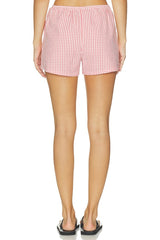 x REVOLVE The Cotton Gingham Tap Short